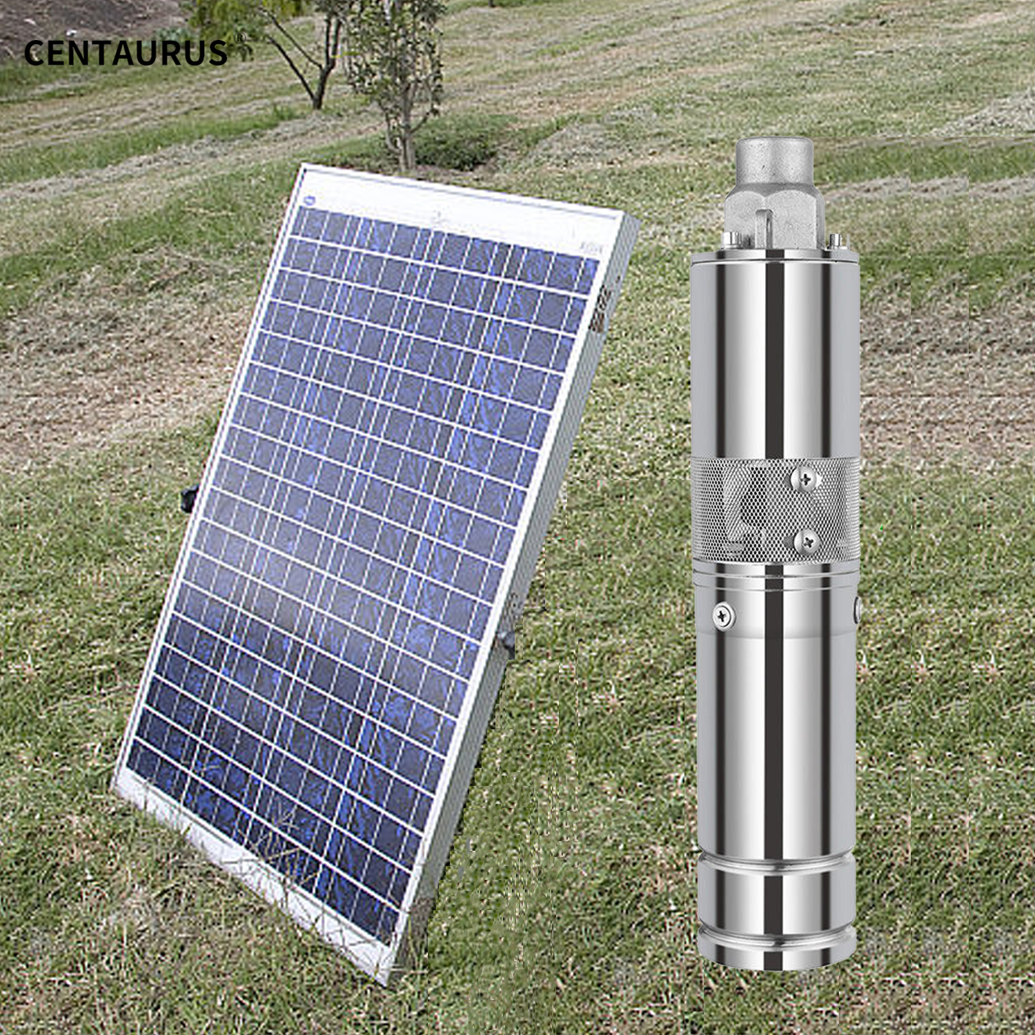 3DSS DC OEM สแตนเลสสูง submersible submersible deep well water pump