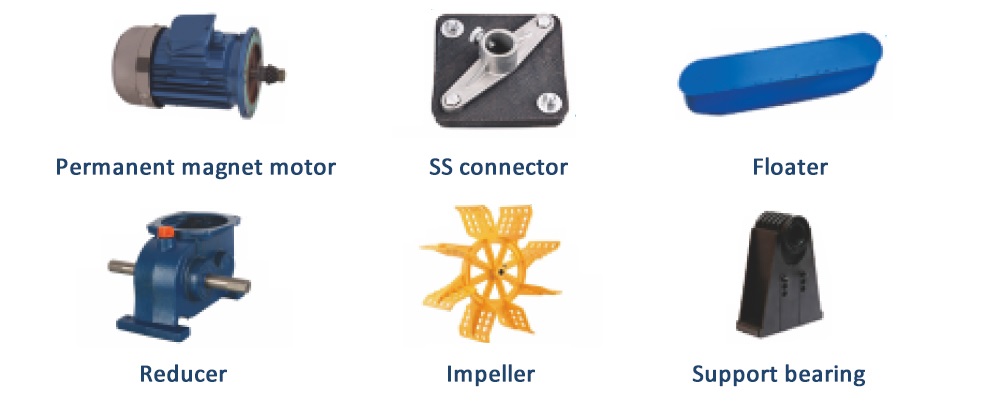 太阳能桨轮曝气机 _05